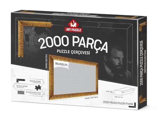 art puzzle Gold 2000 Teile Puzzle Rahmen zerlegt von Art Puzzle