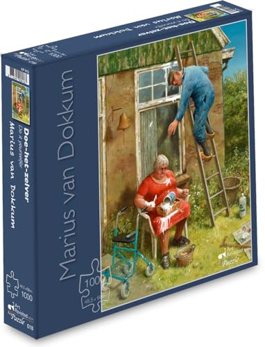 Doe-heiß-zelver – Puzzel 1000 Stukjes Doe-heiß-zelver – Puzzel 1000 Stukjes von Art Revisited V.O.F.