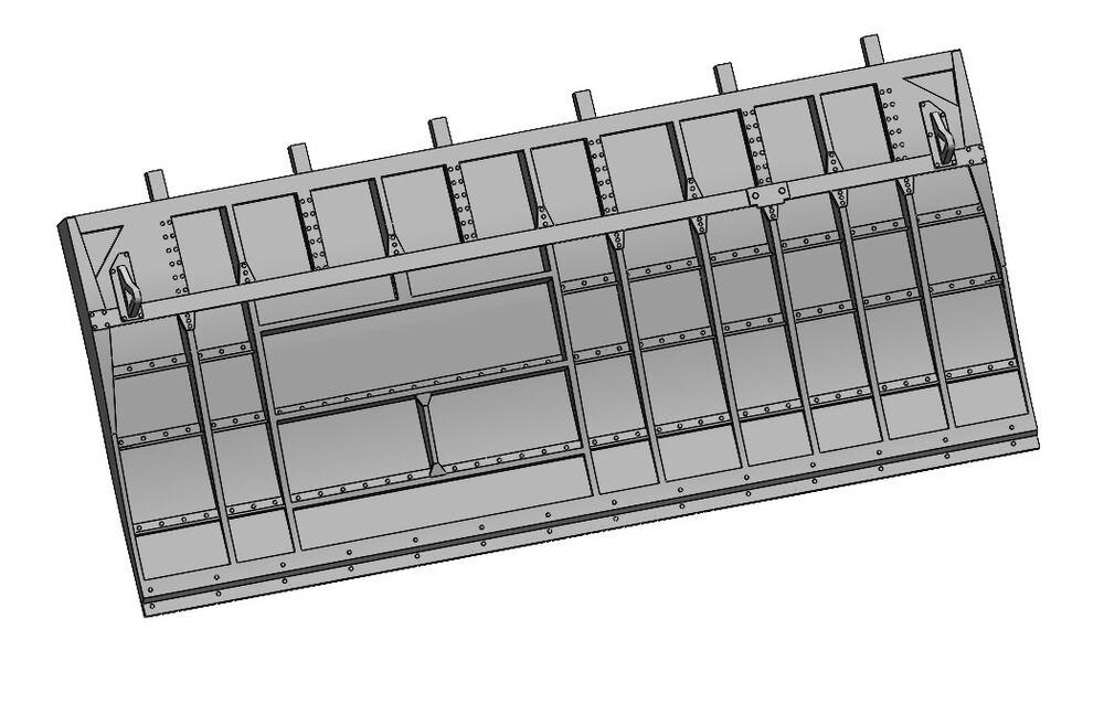 B-17 Bomb Bay Doors - 3D print detail set [HK Models] von Art Scale Kit