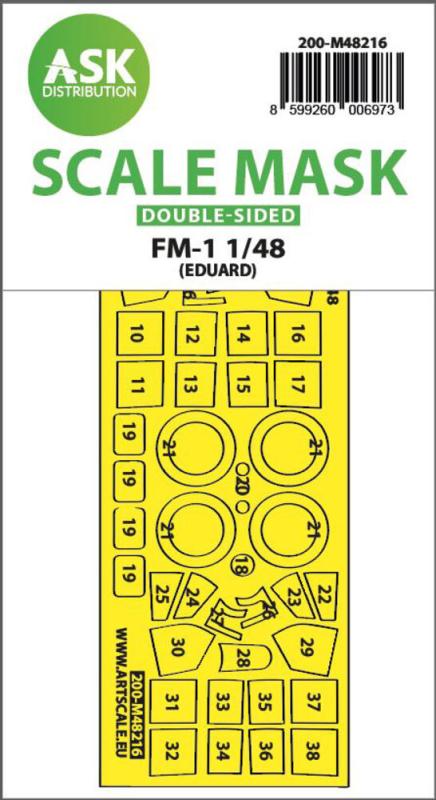FM-1 - Double-sided express fit mask [Eduard] von Art Scale Kit