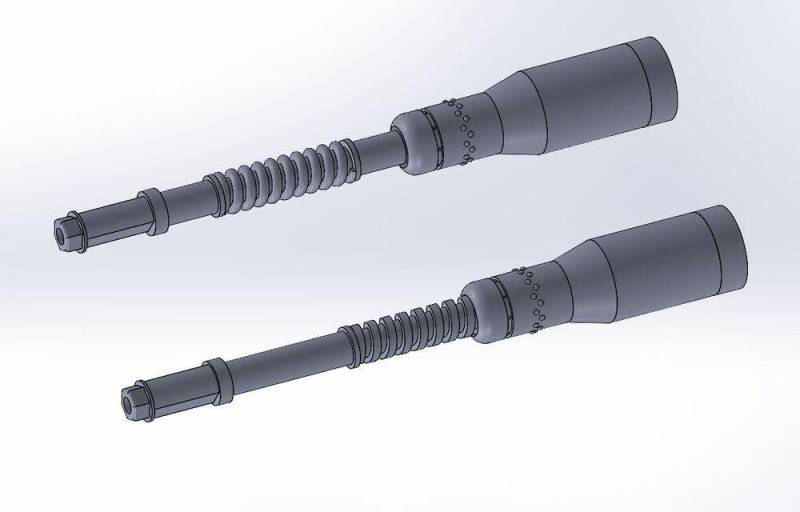 Hurricane Mk.II - British Hispano cannon 20 mm - 2 different types - 8 pc. Hurricane Mk.II - British Hispano cannon 20 mm - 2 different types - 8 pc. von Art Scale Kit