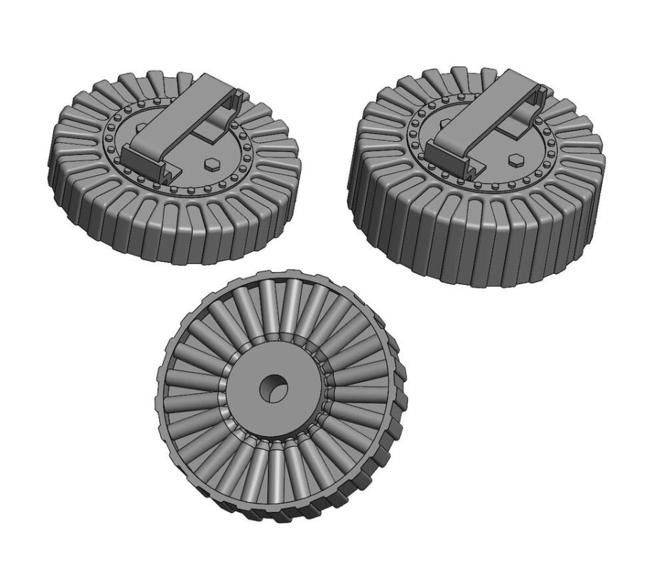 Lewis Magazines, two different types 5 + 5 pc. Lewis Magazines, two different types 5 + 5 pc. von Art Scale Kit