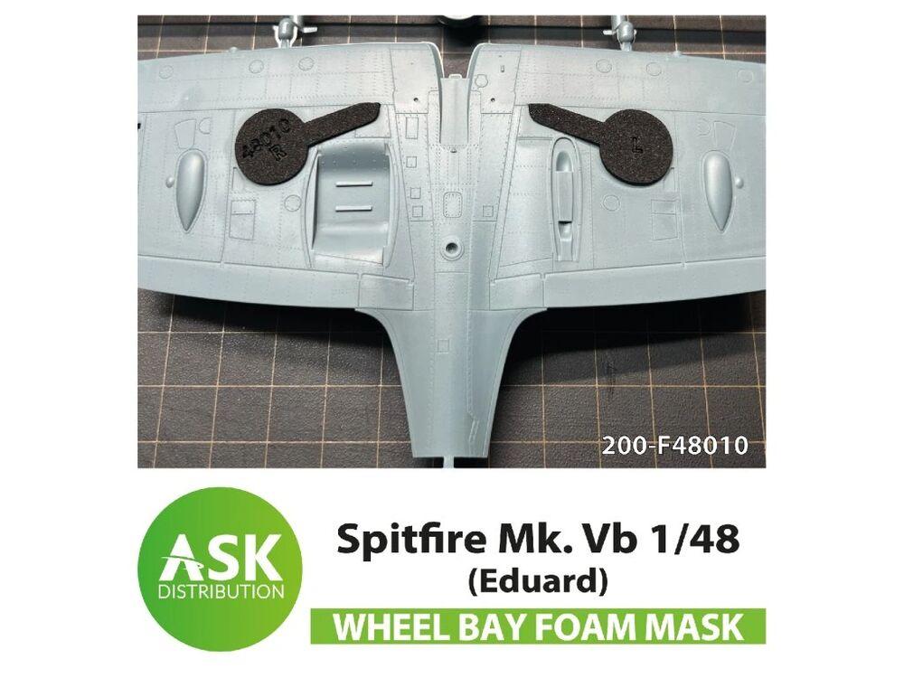 Spitfire Mk.XII  FOAM flexibel wheel bay mask [Airfix] von Art Scale Kit