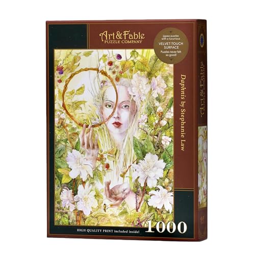 Art & Fable, "Daphnis" von Stephanie Law, 1000 Teile Fine Artwork Premium Puzzle für Erwachsene von Art & Fable Puzzle Company
