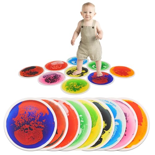 Art3d 9 stück sechseckige sensorische Bodenfliesen Kinder Vorschulkind Jugendliche Bunte flüssige sensorische Aktivitätsmatte für aktives Spielen und Dekoration Art3d 9 stück sechseckige sensorische Bodenfliesen Kinder Vorschulkind Jugendliche Bunte flüssige sensorische Aktivitätsmatte für aktives Spielen und Dekoration von Art3d