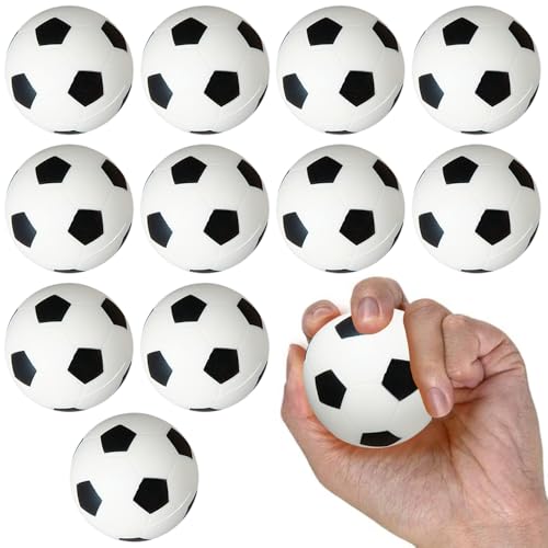 ArtCreativity Fußball-Schaumstoffbälle für Kinder, Stressabbau, 12 Stück, Sport-Bälle, Quetschbälle, Angstabbau, Idee, Partygeschenke, Goodie-Bag-Füllstoffe für Jungen und Mädchen ArtCreativity Fußball-Schaumstoffbälle für Kinder, Stressabbau, 12 Stück, Sport-Bälle, Quetschbälle, Angstabbau, Idee, Partygeschenke, Goodie-Bag-Füllstoffe für Jungen und Mädchen von ArtCreativity