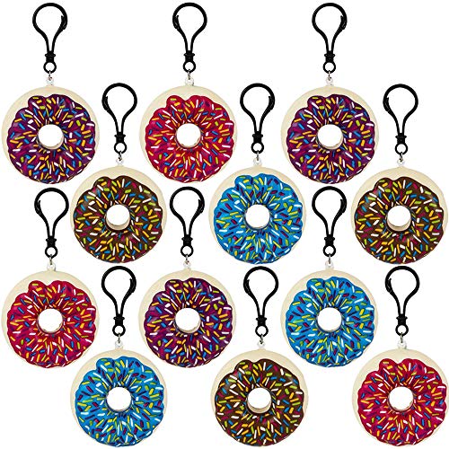ArtCreativity Quetsch-Donut-Rucksack-Clips, 12-teiliges Set, duftende Rucksack-Accessoires für Kinder, Stressabbau-Spielzeug für Kinder und Erwachsene, Geschenke für den Schulanfang ArtCreativity Quetsch-Donut-Rucksack-Clips, 12-teiliges Set, duftende Rucksack-Accessoires für Kinder, Stressabbau-Spielzeug für Kinder und Erwachsene, Geschenke für den Schulanfang von ArtCreativity