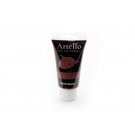 Artello Fine Art Acrylfarbe Braun Siena 75ml von Artello