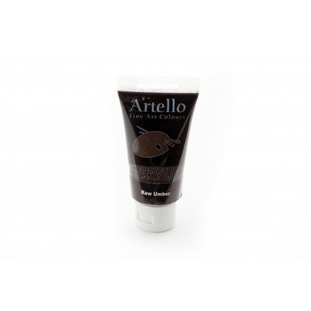 Artello Fine Art Acrylfarbe Mokka-Braun 75ml von Artello