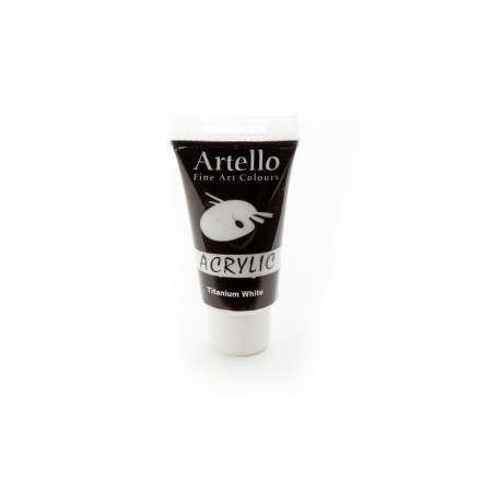Artello Fine Art Acrylfarbe Weiß 75ml von Artello