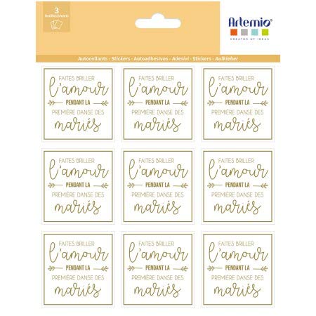 Artemio 3 x Aufkleber L'Amour Artemio 3 x Aufkleber L'Amour von Artemio