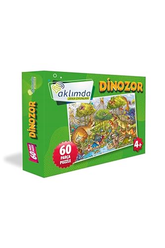 60 x Puzzle-Dinosaurier von Artenino