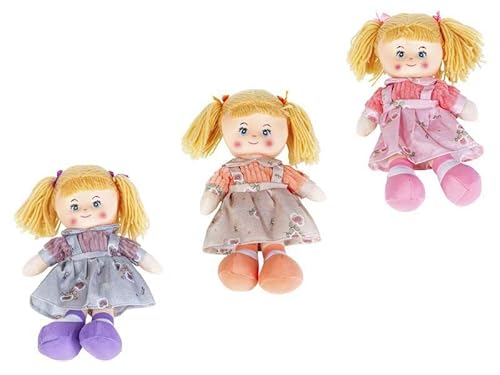 Artesanía Beatriz - MuñeCA Wiese Tuch 30 cm. SURTIDA Fashion und Zubehör, Mehrfarbig (BEA13114) von Artesanía Beatriz