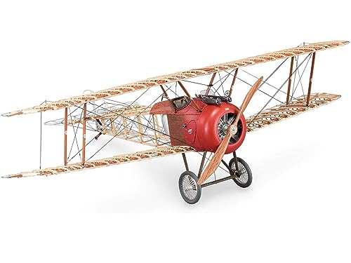Artesanía Latina - Flugzeugmodell aus Holz und Metall Britische Sopwith Camel - Modell 20351, Maßstab 1:16 - Modelle zum Bauen – Expertenniveau von Artesanía Latina