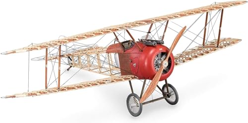 Artesanía Latina - Flugzeugmodell aus Holz und Metall Britische Sopwith Camel - Modell 20351, Maßstab 1:16 - Modelle zum Bauen – Expertenniveau von Artesanía Latina