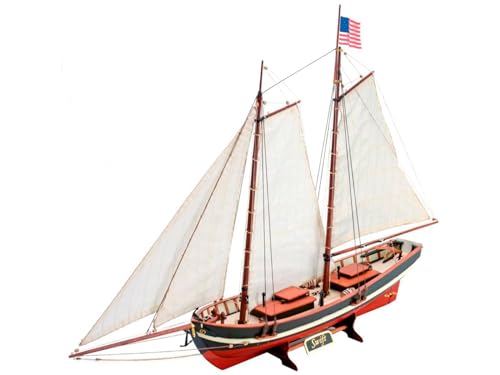 Artesanía Latina - Holzmodellschiff - US Lotensenschiff, Swift - Modell 22110N, Maßtab 1:50 - Modelle zu bauen - Anfängerniveau von Artesanía Latina