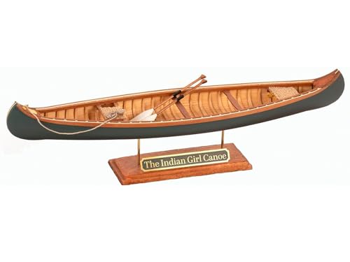 Artesanía Latina - Holzmodellschiff – Amerikanisches Kanu, The Indian Girl Canoe - Modell 19000, Maßtab 1:16 - Modelle zu Bauen - Anfängerlevel Artesanía Latina - Holzmodellschiff – Amerikanisches Kanu, The Indian Girl Canoe - Modell 19000, Maßtab 1:16 - Modelle zu Bauen - Anfängerlevel von Artesanía Latina