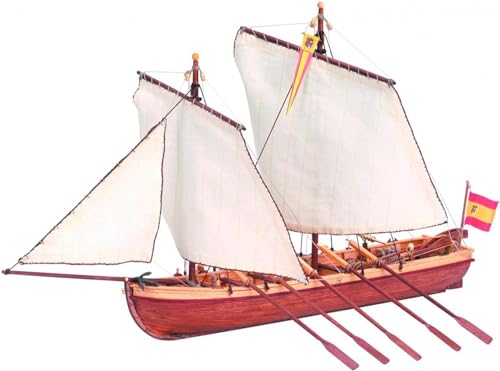 Artesanía Latina - Holzmodellschiff - Das Boot des Kapitäns der heiligen dreifaltigkeit - Modell 19014, Maßtab 1:50 - Modelle zu bauen - Anfängerniveau von Artesanía Latina