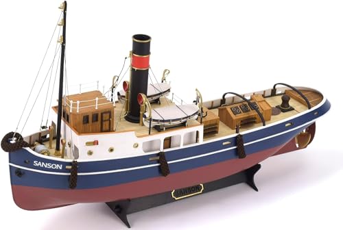 Artesanía Latina - Holzmodellschiff – Schleppdampfer Sanson - Modell 20415, Maßtab 1:50 - Modelle zu bauen - Mittleres Niveau von Artesanía Latina