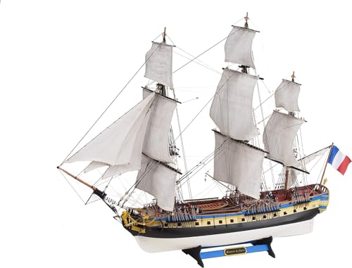 Artesanía Latina – Holzmodellschiff - französische Fregatte, Hermione La Fayette - Modell 22517N, Maßtab 1:89 - Modelle zu Bauen - Mittlererniveau von Artesanía Latina