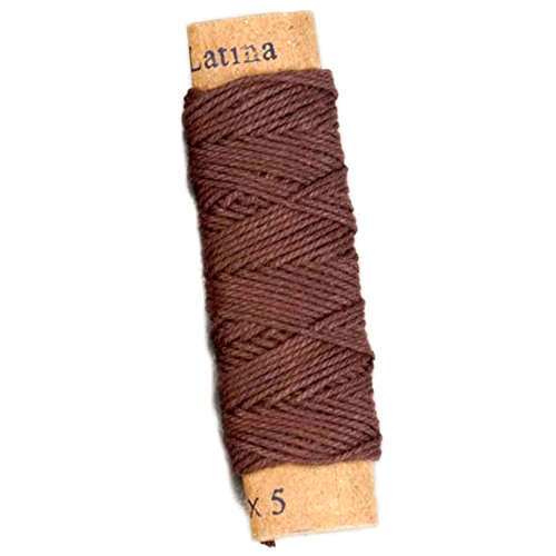 Modellbau - Brauner Baumwollfaden 0,50 mm von Artesanía Latina