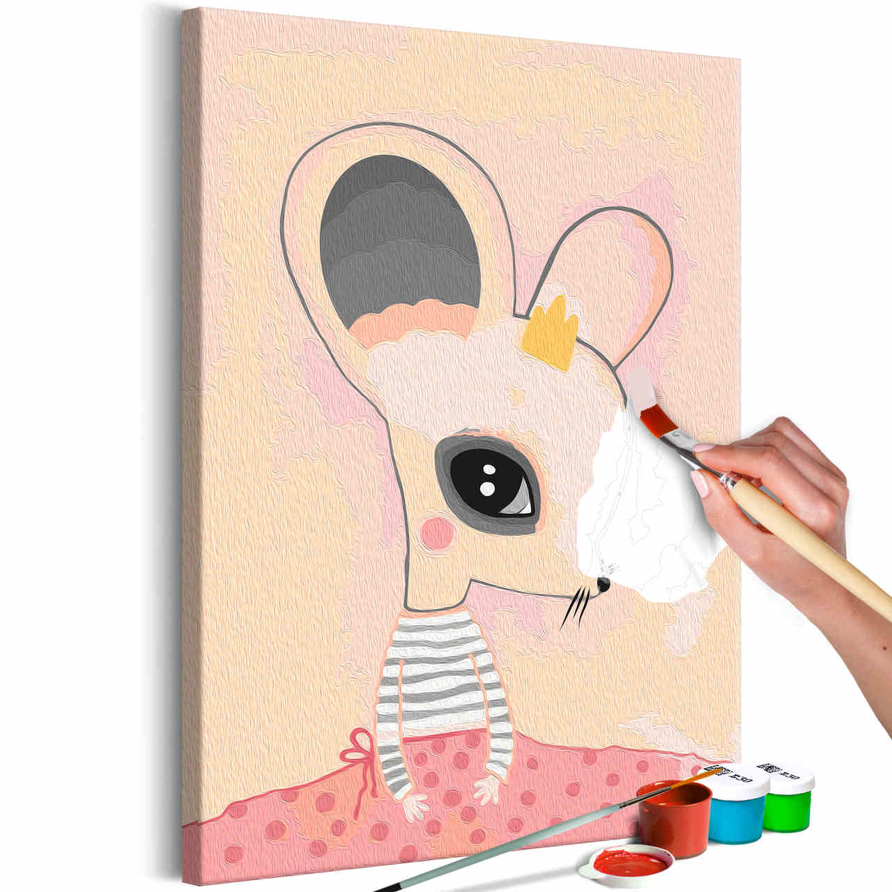 Malen nach Zahlen - Ashamed Mouse Malen nach Zahlen - Ashamed Mouse von Artgeist