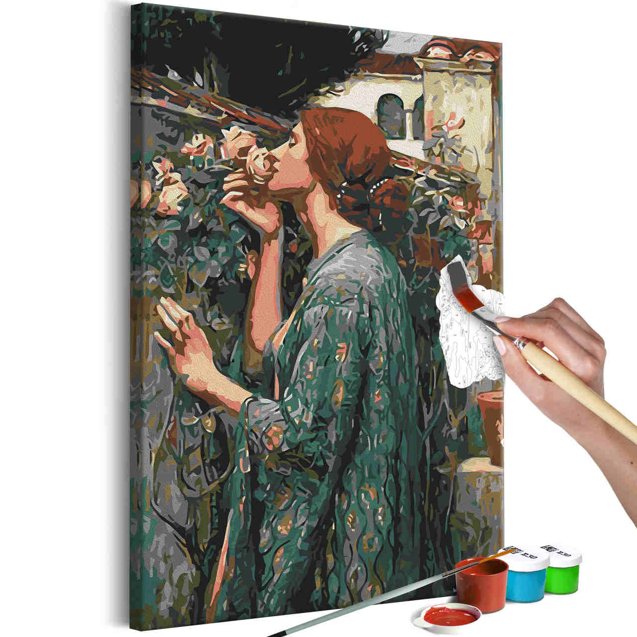 Malen nach Zahlen - John William Waterhouse: The Soul of the Rose Malen nach Zahlen - John William Waterhouse: The Soul of the Rose von Artgeist