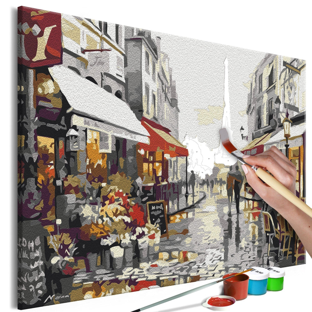 Malen nach Zahlen - Life in Paris von Artgeist