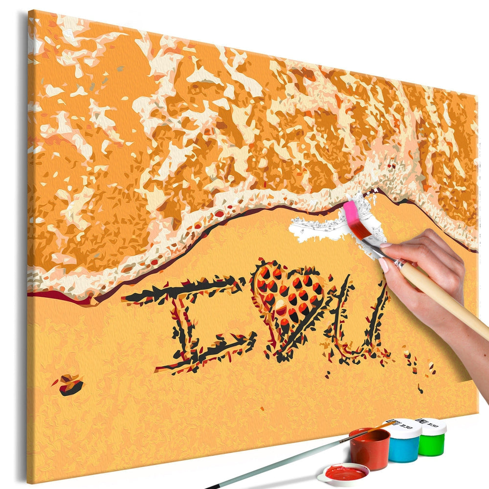 Malen nach Zahlen - Love Declaration Malen nach Zahlen - Love Declaration von Artgeist