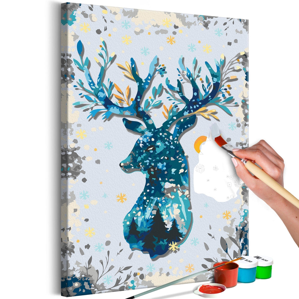 Malen nach Zahlen - Nightly Deer Malen nach Zahlen - Nightly Deer von Artgeist