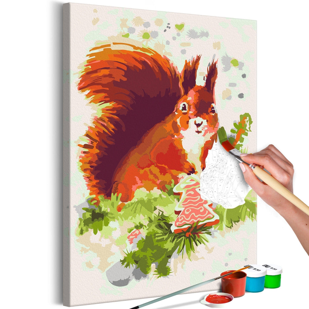 Malen nach Zahlen - Squirrel von Artgeist