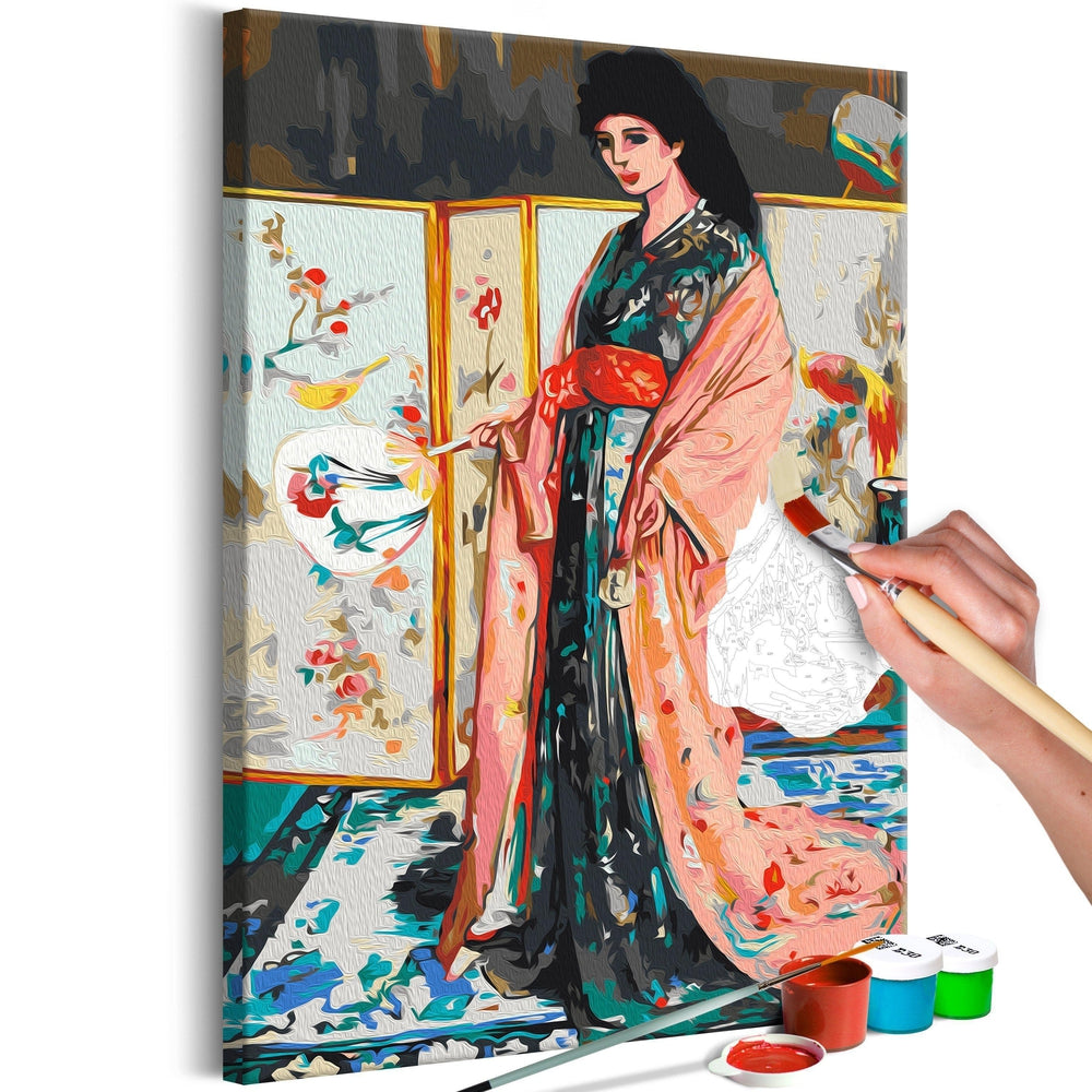 Malen nach Zahlen - The Princess From the Land of Porcelain Malen nach Zahlen - The Princess From the Land of Porcelain von Artgeist