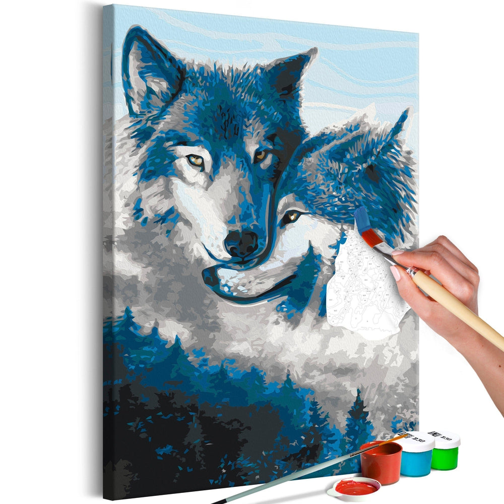 Malen nach Zahlen - Wolves in Love Malen nach Zahlen - Wolves in Love von Artgeist