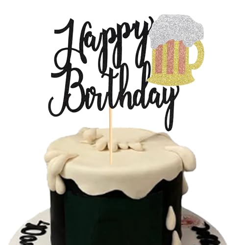 Arthsdite 1 x Bierkrug "Happy Birthday" Kuchendekoration zum Feiern von Glorymoment Bierthema Geburtstag Mottoparty Supplies Arthsdite 1 x Bierkrug "Happy Birthday" Kuchendekoration zum Feiern von Glorymoment Bierthema Geburtstag Mottoparty Supplies von Arthsdite