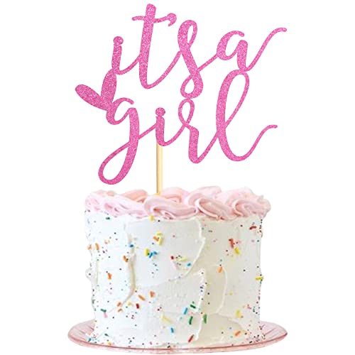Arthsdite Tortenaufsatz mit Aufschrift "It's a Girl", süße Baby-Mädchen-Kuchendekoration, Babyparty-/Geschlechtsoffenbarung, Party-Dekorationen, Baby-Mädchen, 1. Geburtstag, Party-Dekoration, Zubehör Arthsdite Tortenaufsatz mit Aufschrift "It's a Girl", süße Baby-Mädchen-Kuchendekoration, Babyparty-/Geschlechtsoffenbarung, Party-Dekorationen, Baby-Mädchen, 1. Geburtstag, Party-Dekoration, Zubehör von Arthsdite