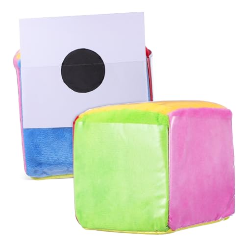 ARTIBETTER 1 Satz Plüschtier Taschenwürfel Jumbo Große Würfel Geschichte Würfel Riesige Würfel Große Taschenwürfel Würfel Für Das Klassenzimmer Würfelspiele Stoff 2 Stück von Artibetter