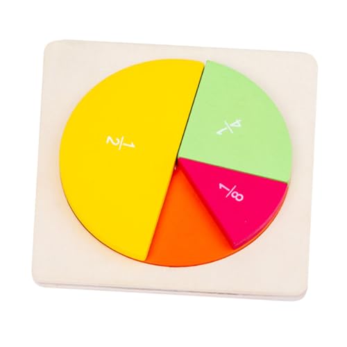 ARTIBETTER 1 Stück Lernscheibe aus Mathematisches Bruchkreis Puzzle für Farbenfroh zur des Verständnisses von Bruchzahlen und Mathematikkenntnissen ARTIBETTER 1 Stück Lernscheibe aus Mathematisches Bruchkreis Puzzle für Farbenfroh zur des Verständnisses von Bruchzahlen und Mathematikkenntnissen von Artibetter