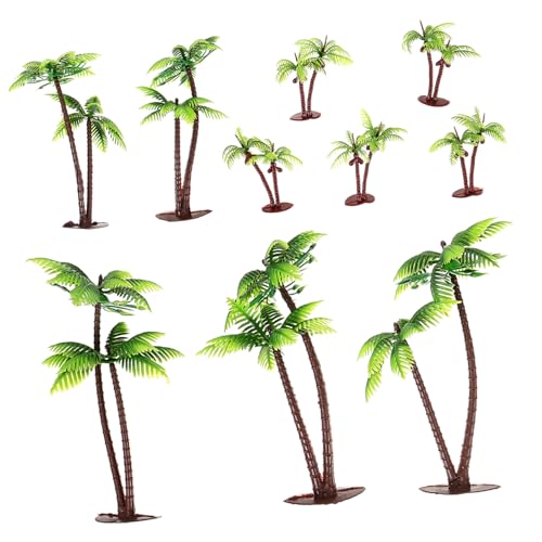 ARTIBETTER 10 Stück Kokosnussbaum Modell Künstliche Bäume für Sandtisch Landschaft DIY Landschaftszubehör Realistische Dekoration für Szenen ARTIBETTER 10 Stück Kokosnussbaum Modell Künstliche Bäume für Sandtisch Landschaft DIY Landschaftszubehör Realistische Dekoration für Szenen von Artibetter