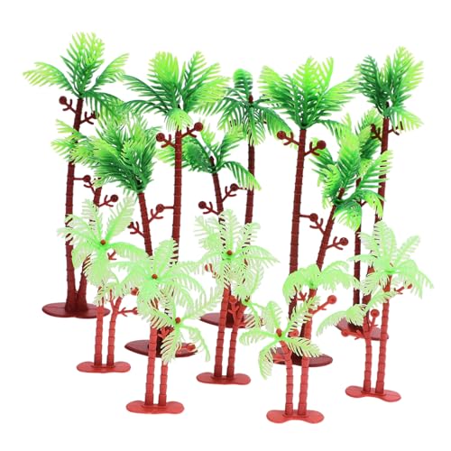 ARTIBETTER 10 Stück Teiliges Mini Kokospalmen Deko aus Künstliche Miniatur für Garten Strand und Meer Dekoration Tropische Deko für Zuhause Büro und DIY Mikrolandschaften ARTIBETTER 10 Stück Teiliges Mini Kokospalmen Deko aus Künstliche Miniatur für Garten Strand und Meer Dekoration Tropische Deko für Zuhause Büro und DIY Mikrolandschaften von Artibetter