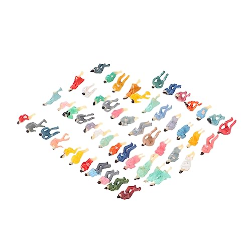 ARTIBETTER 100 Stück Bunte Plastikpuppen Menschen Miniaturfiguren Winzige Sandtischfiguren Miniatur Menschenfiguren Architektonische DIY Menschenmodelle Miniaturfigur Miniaturmodelle ARTIBETTER 100 Stück Bunte Plastikpuppen Menschen Miniaturfiguren Winzige Sandtischfiguren Miniatur Menschenfiguren Architektonische DIY Menschenmodelle Miniaturfigur Miniaturmodelle von Artibetter