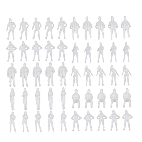 ARTIBETTER 100 Stück Figuren Modellset Kunststoff für DIY Landschaftsdekoration Hochwertige Simulation Figuren für Puppenhaus und Mikro Szenenlayout ARTIBETTER 100 Stück Figuren Modellset Kunststoff für DIY Landschaftsdekoration Hochwertige Simulation Figuren für Puppenhaus und Mikro Szenenlayout von Artibetter