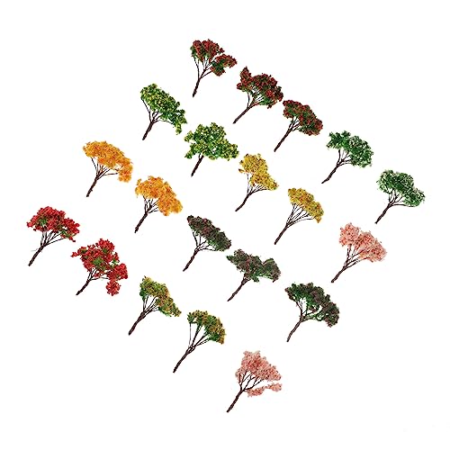 ARTIBETTER 20 Stück Teiliges Miniaturbaum für DIY Realistische Künstliche Bäume zur Dekoration von Sandtischen und Modellen ARTIBETTER 20 Stück Teiliges Miniaturbaum für DIY Realistische Künstliche Bäume zur Dekoration von Sandtischen und Modellen von Artibetter