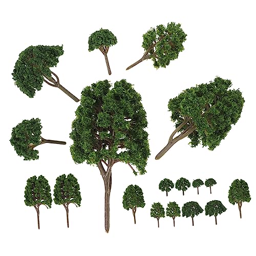 ARTIBETTER 24 Stück Teiliges Miniatur Bäume Leichte Modellbäume für Architektur und Landschaftsbau DIY Bausatz für Sandtisch und Mini Grüne Szenen Deko ARTIBETTER 24 Stück Teiliges Miniatur Bäume Leichte Modellbäume für Architektur und Landschaftsbau DIY Bausatz für Sandtisch und Mini Grüne Szenen Deko von Artibetter