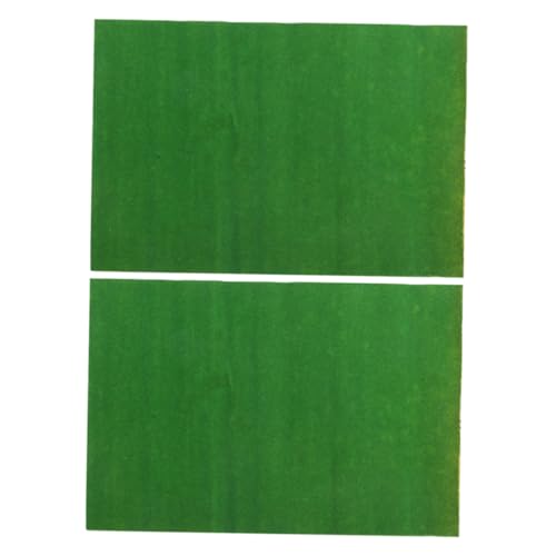 Artibetter 2Stücke Kunstrasenmatte Flexible Rasenpflaster für Modellbau DIY Projekte und Gartendekoration Realistische Textur und Langlebig für Arbeiten Artibetter 2Stücke Kunstrasenmatte Flexible Rasenpflaster für Modellbau DIY Projekte und Gartendekoration Realistische Textur und Langlebig für Arbeiten von Artibetter