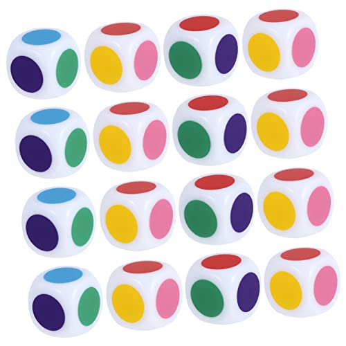 ARTIBETTER 30 Stück Teiliges Acryl Farbwürfel für Langlebige Lehrwürfel mit Bunten Farbpunkten Fördert Farberkennung und Zahlenlernen für Schule und Eltern Junge Mädchen Interaktion ARTIBETTER 30 Stück Teiliges Acryl Farbwürfel für Langlebige Lehrwürfel mit Bunten Farbpunkten Fördert Farberkennung und Zahlenlernen für Schule und Eltern Junge Mädchen Interaktion von Artibetter
