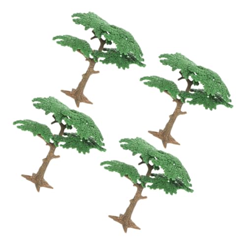 Artibetter 4 Stück Simulationslandschaftsbaum Mini-gartenbaum Mini-bäume Basteln Miniatur-landschaftsmodell DIY-Modell Eines Sandtisches Miniatur-modellbäume Mini-modellbaum Plastik von Artibetter