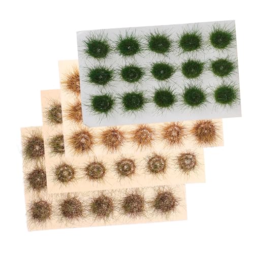 ARTIBETTER 4 Stücke Teiliges Künstliche Grasbüschel Detailreiche Miniatur Gras Cluster für Modellbau Diorama Sandtisch Eisenbahnlandschaft Realistisches Statisches Gras DIY ARTIBETTER 4 Stücke Teiliges Künstliche Grasbüschel Detailreiche Miniatur Gras Cluster für Modellbau Diorama Sandtisch Eisenbahnlandschaft Realistisches Statisches Gras DIY von Artibetter