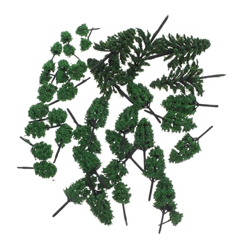 ARTIBETTER 40 Stück Mini -Landschaftsbaum künstliche Baumverzierung Kleine Bäume Miniatur-Simulationsmodell-Landschaftsbaum Miniatur-Baumschmuck Sandtischmodell Mini-Modellbäume Plastik von Artibetter