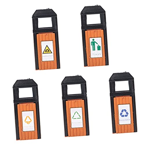 ARTIBETTER 5 Stück Mülltonnen Mini Abfalleimer für Puppenhaus Sandtisch Robuste Dekorative DIY Zubehör für Miniaturlandschaften Foto Requisiten ARTIBETTER 5 Stück Mülltonnen Mini Abfalleimer für Puppenhaus Sandtisch Robuste Dekorative DIY Zubehör für Miniaturlandschaften Foto Requisiten von Artibetter