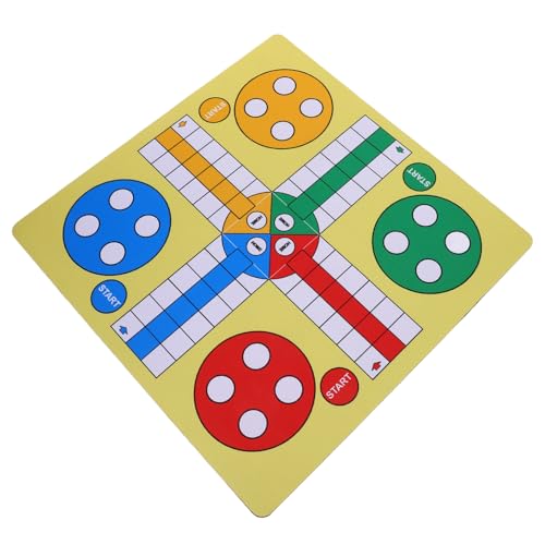 ARTIBETTER Flying Chess Board Planke Schachbrett-Mauspad fliegendes Schachbrett groß Laptop Gaming-Mauspad rutschfeste Mauspads Nonslip Mouse Pad Gummi - -Pad Stoff Yellow von Artibetter
